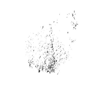 Beyaz arkaplanda soyut grunge baskısı, vektör illüstrasyonu