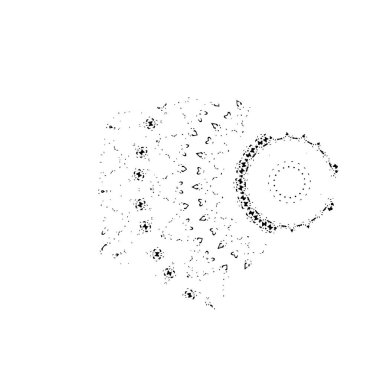 Sosyal medya arka planının vektör illüstrasyonu.
