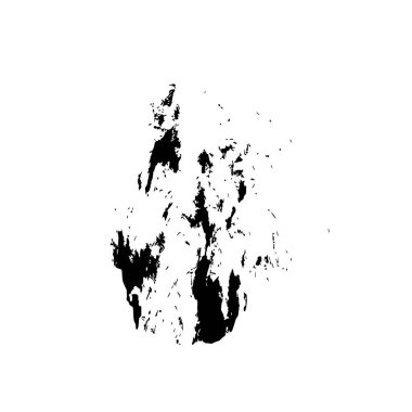 vektör siyah beyaz fırça darbesi.