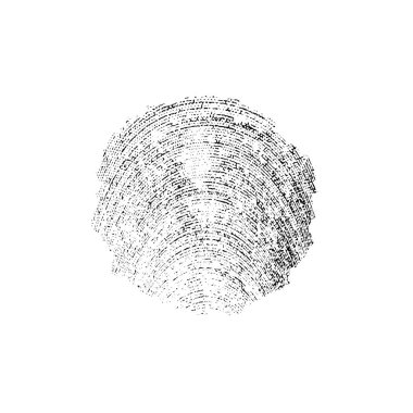 Beyaz arka planda siyah nokta. grunge soyut el boyaması ögesi 