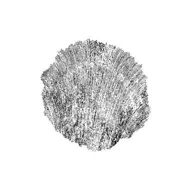 creative element of black brush stroke on white background 