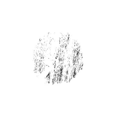 creative element of black brush stroke on white background 
