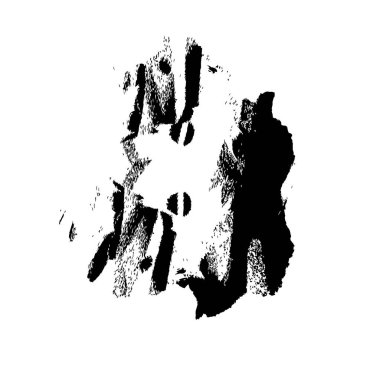 Beyaz arkaplanda soyut grunge baskısı, vektör illüstrasyonu