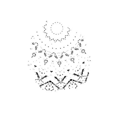 Vektör olarak noel balosu ikonu. xmas ağacı