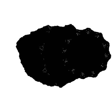 Grunge siyah fırça darbesi