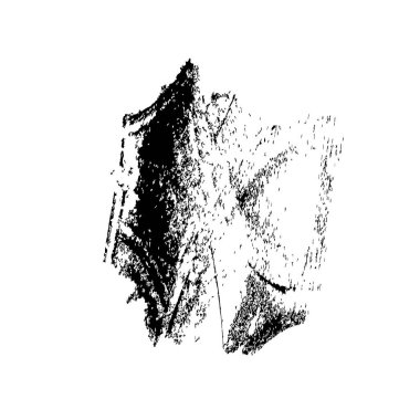 Beyaz arkaplanda soyut grunge baskısı, vektör illüstrasyonu