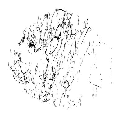 Beyaz arkaplanda soyut grunge baskısı, vektör illüstrasyonu