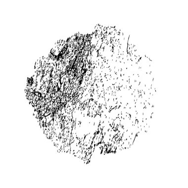 Beyaz arkaplanda soyut grunge baskısı, vektör illüstrasyonu