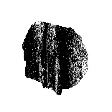 Beyaz arkaplanda soyut siyah mürekkep. 