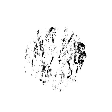 Beyaz arkaplanda soyut grunge baskısı, vektör illüstrasyonu