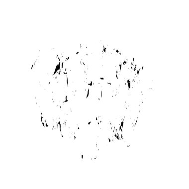 creative element of black brush stroke on white background 