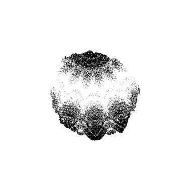creative element of black brush stroke on white background 