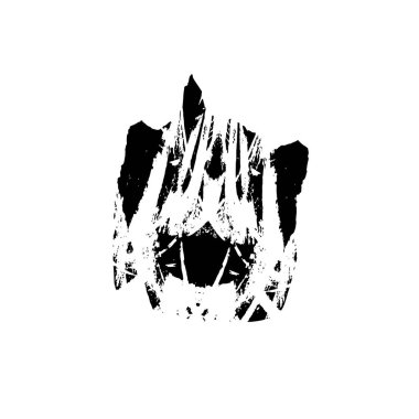 Arkaplanda soyut siyah mürekkep lekesi. 