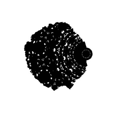 Arkaplanda soyut siyah mürekkep lekesi. 