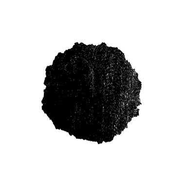 Beyaz arkaplanda soyut grunge mürekkep lekesi