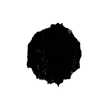 Siyah mürekkep lekesi. vektör grunge illüstrasyonu. 