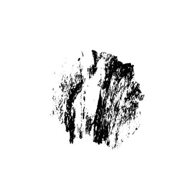 Siyah mürekkep lekesi. vektör grunge illüstrasyonu. 