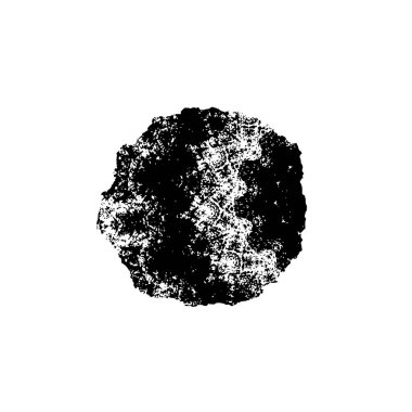 vektör siyah fırça darbesi. Fırça darbesinin grunge mürekkep dokusu beyaza izole edilmiş. Soyut akrilik mürekkep sıçraması. akrilik damga.