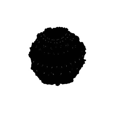 Mürekkep fırçası mürekkep simgesinin izole nesnesi. mürekkep fırçası mürekkebi ve sıçrama simgesi koleksiyonu.