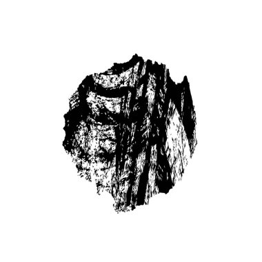 vektör grunge siyah fırça darbesi