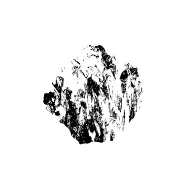 Fırça darbesi. Siyah ve beyaz dokular. Soyut el - çizilmiş