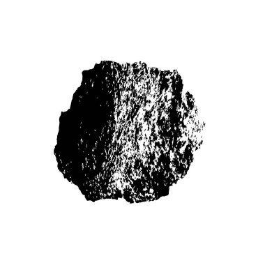 Beyaz arka planda siyah mürekkep fırça sıyrık