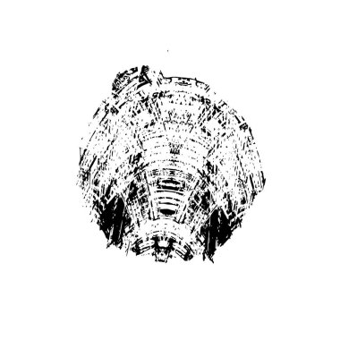 siyah ve beyaz el - eski boyanmış doku - moda, grunge fırça darbeleri ile