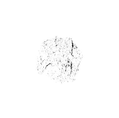 çatlamış beton, çatlamış taş ya da asfalt parçacıkları. Soyut arkaplan. Yarım ton vektör illüstrasyonu