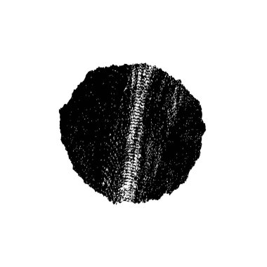 grunge siyah fırça darbesi beyaz üzerine