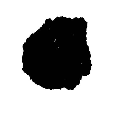 Grunge vektör vuruşu. siyah fırça darbesi.