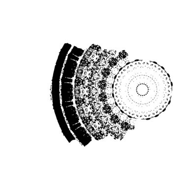 Soyut arkaplan. Siyah doku. Kartvizit için görüntü. Bağbozumu tonları. Tasarımın için soyut bir arkaplan. vektör illüstrasyonu.