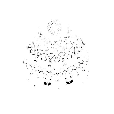 Tasarımınız için bir arkaplanın vektör illüstrasyonu