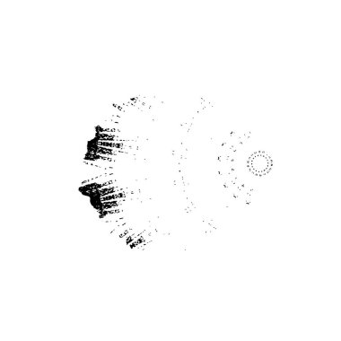 Grunge siyah ve beyaz tehlike dokusu. Acil durum vektör dokusu. Kirli geçmiş. Kirli sıkıntı, tasarım yaratmak için yaratma, çizilmiş grungy ve kirli tahıl