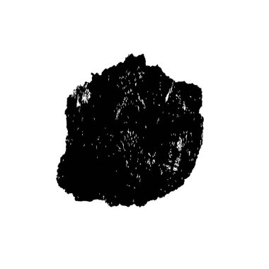siyah vektör grunge fırça darbeleri