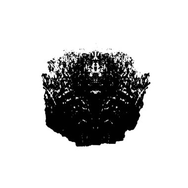 grunge desenli siyah beyaz fırça dokusu.