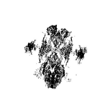 Siyah mürekkep sıçraması. soyut grunge fırça darbeleri.