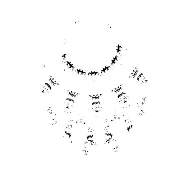 bir köpeğin vektör silueti