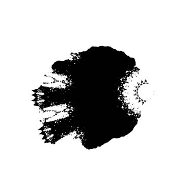 Fırça darbesi. vektör