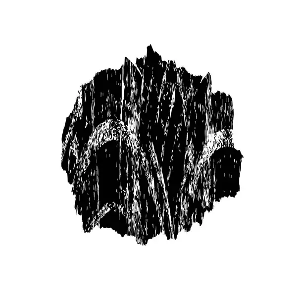 siyah ve beyaz soyut geometrik şekil. tasarım elemanı. vektör illüstrasyonu 