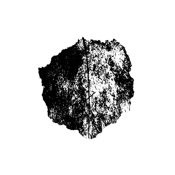 Vecteur Noir Blanc Fond Grunge Coup Pinceau Encre Monochrome — Image vectorielle