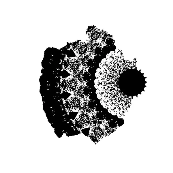 Абстрактный Черно Белый Узор Вашего Дизайна — стоковый вектор