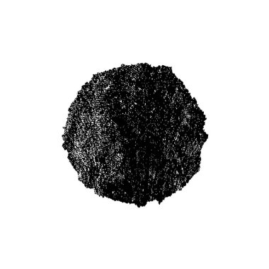 Beyaz arka planda siyah daire şeklinde. vektör illüstrasyonu.