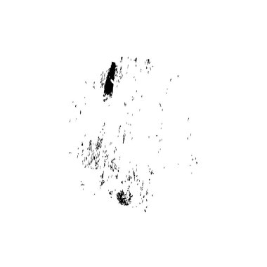 creative element of black brush stroke on white background 