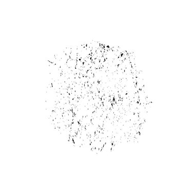 creative element of black brush stroke on white background 