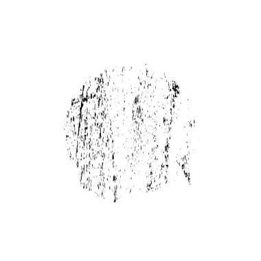 creative element of black brush stroke on white background 