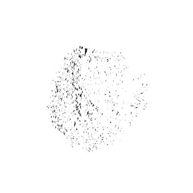 creative element of black brush stroke on white background 