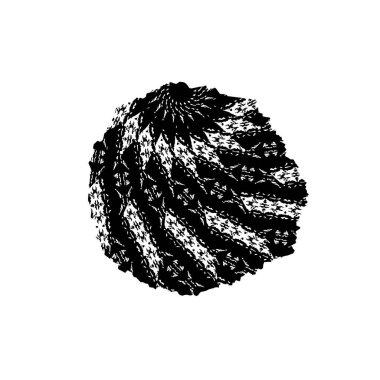 Soyut siyah-beyaz vektör arkaplanı. Çatlak, leke ve noktalarda kirli desenli tek renkli klasik yüzey. Karanlık korku tarzında eski bir duvar.