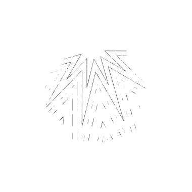 Soyut siyah-beyaz vektör arkaplanı. Çatlak, leke ve noktalarda kirli desenli tek renkli klasik yüzey. Karanlık korku tarzında eski bir duvar.