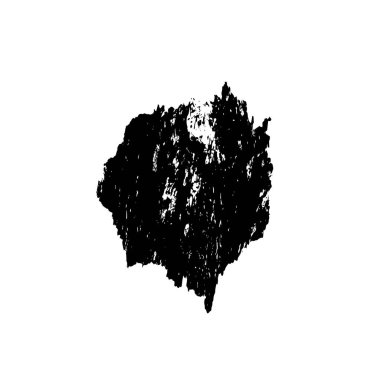 Soyut siyah-beyaz vektör arkaplanı. Çatlak, leke ve noktalarda kirli desenli tek renkli klasik yüzey. Karanlık korku tarzında eski bir duvar.