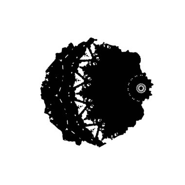 Siyah ve beyaz dokular. grunge soyut vektör yüzeyi 